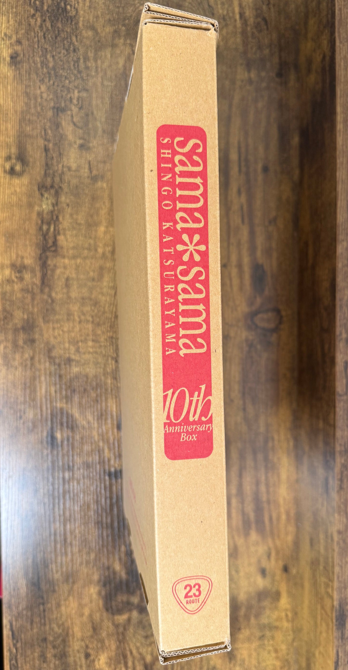 sama*sama / SHINGO KATSURAYAMA 10th Anniversary Box (2001) Fan Club ROUTE23 Limited Edition