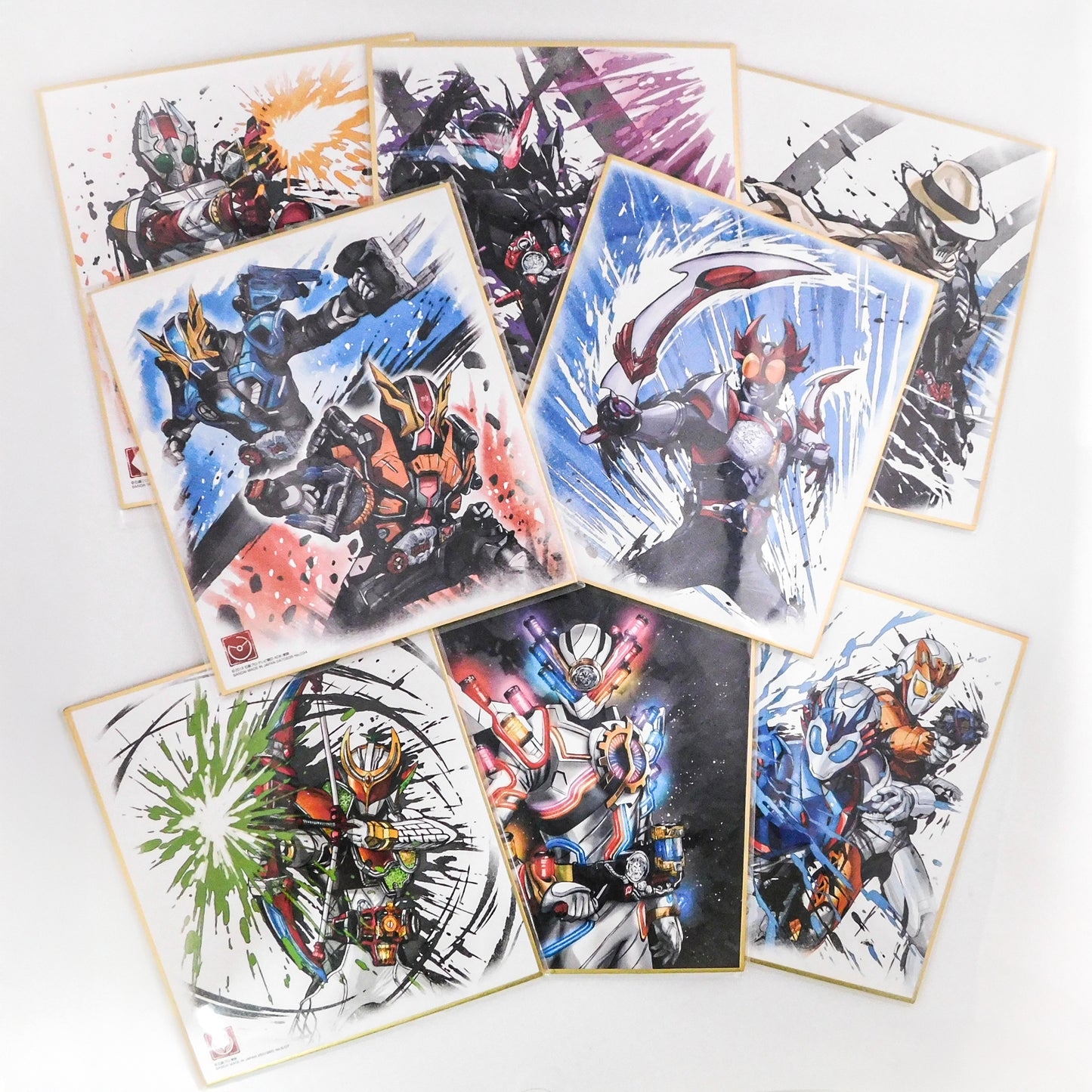 Various Heisei Kamen Rider Printed Shikishi Artboard Set <Please Inquire First>
