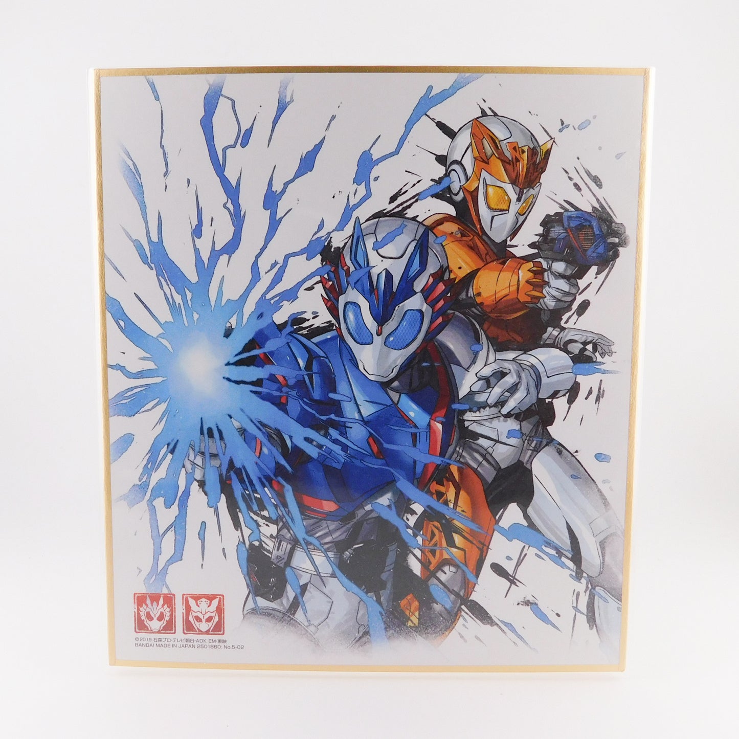 Kamen Rider Vulcan and Valkyrie Printed Shikishi Artboard