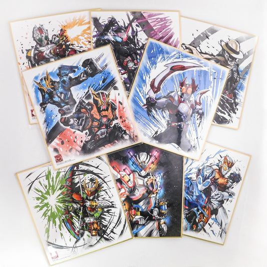 Various Heisei Kamen Rider Printed Shikishi Artboard Set <Please Inquire First>